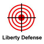 Liberty Defense Logo – Name Below with Transparent Background (250×250)