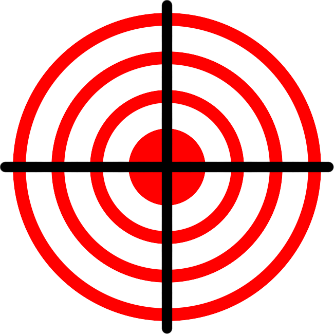 Liberty Defense logo of a bullsege and crosshairs